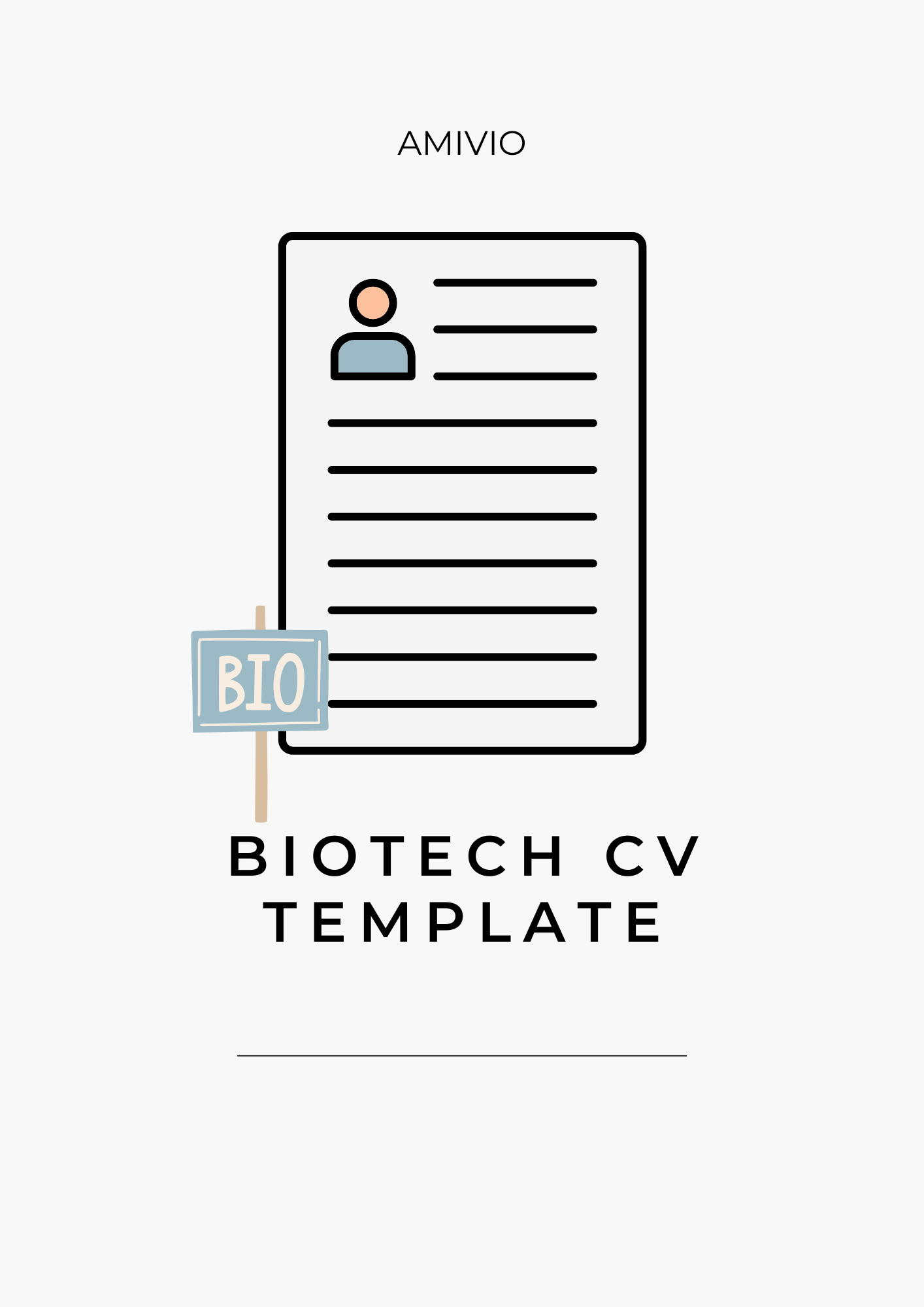 Biotech CV Template (ATS-Friendly)