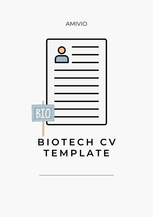 Biotech CV Template (ATS-Friendly)